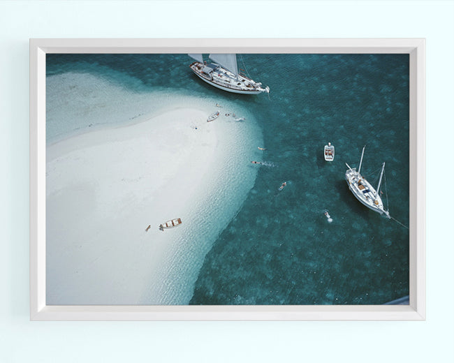 Stocking Island, Bahamas Art Print