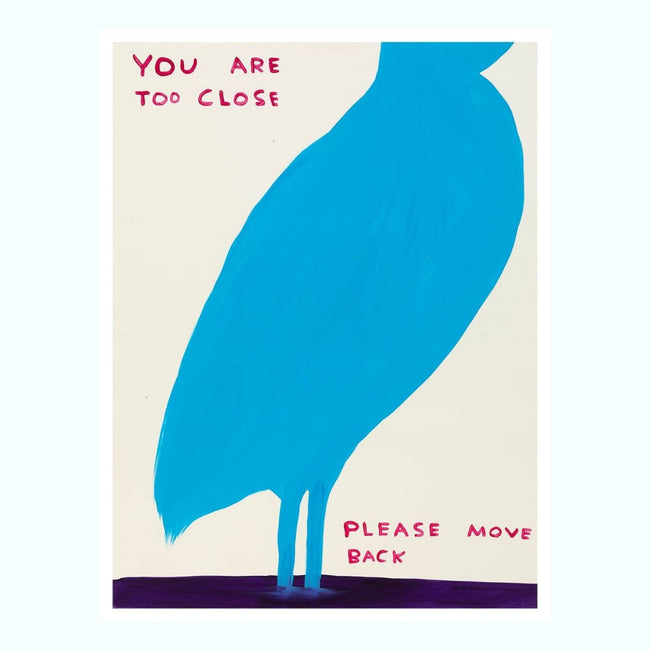 You Are Too Close Poster